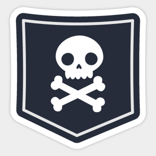 Pocket Pirate Skulls T-Shirt Sticker